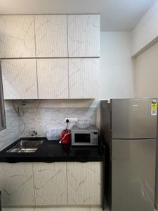 Kitchen Image of 1215 Sq.ft 2 BHK Apartment / Flat for rent in Adani Aster Neo, Shantigram Ahmedabad for Rs. 41000