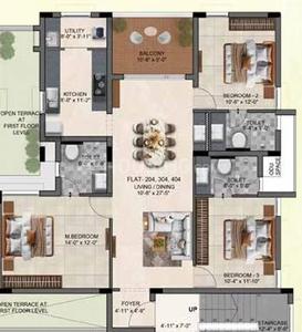 Image of 1499 Sq.ft 3 BHK Apartment / Flat for sale in Mylapore, Chennai for Rs. 31800000