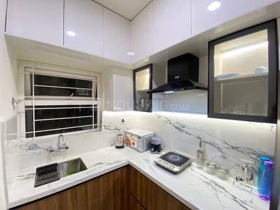 Kitchen Image of 1050 Sq.ft 2 BHK Apartment / Flat for rent in Tavra Golden Luxuria, Vadadla Bharuch for Rs. 16500