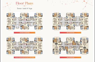 Image of 2226 Sq.ft 4 BHK Apartment / Flat for sale in Oro Constella, Ahmamau, Lucknow for Rs. 23100000