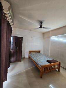 Bedroom Image of 1400 Sq.ft 3 BHK Apartment / Flat for rent in Shwas Tetracore 22, Aduvathuruthu Aluva for Rs. 20000