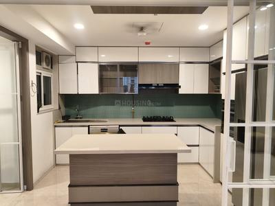 Kitchen Image of 1450 Sq.ft 3 BHK Apartment / Flat for rent in Lake Enclave, Hiranandani Estate Thane for Rs. 100000