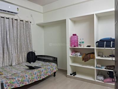 Bedroom Image of 800 Sq.ft 1 BHK Builder Floor for rent in Nagole Hyderabad for Rs. 15000