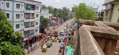Balcony Image of 740 Sq.ft 1.5 BHK Apartment / Flat for sale in Delux Complex, Birati Kolkata for Rs. 2700000