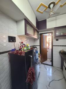 Kitchen Image of 750 Sq.ft 1 BHK Apartment / Flat for sale in Vesu Surat for Rs. 2200000
