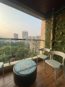 Balcony Image of 950 Sq.ft 2 BHK Apartment / Flat for sale in Thane West Thane for Rs. 20500000