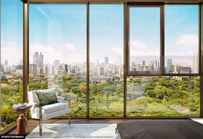 Balcony Image of 1670 Sq.ft 3 BHK Apartment / Flat for sale in Piramal Aranya, Byculla Mumbai for Rs. 88000000