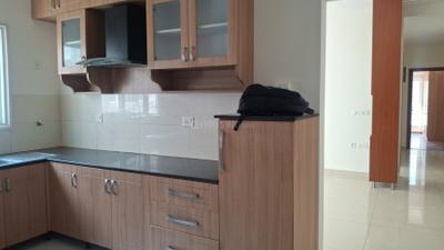 Kitchen Image of 1675 Sq.ft 3 BHK Apartment / Flat for rent in L And T Raintree Boulevard, Sahakara Nagar Bengaluru for Rs. 95000