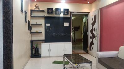 Living Room Image of 1010 Sq.ft 2 BHK Apartment / Flat for rent in Bhoomi Shubh Shagun Complex, Kamothe Navi Mumbai for Rs. 26000