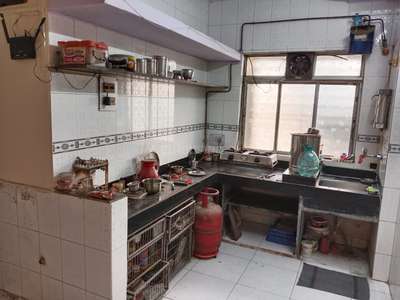 Kitchen Image of 850 Sq.ft 2 BHK Apartment / Flat for rent in Thane West Thane for Rs. 43000