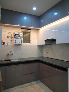 Kitchen Image of 1200 Sq.ft 3 BHK Apartment / Flat for sale in Hark Sai Homes 6, Sector 49 Noida for Rs. 6300000