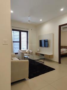 Living Room Image of 1200 Sq.ft 2 BHK Builder Floor for rent in Indira Nagar Bengaluru for Rs. 73000