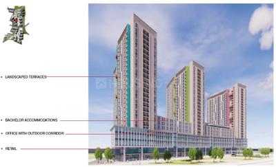Building Image of 1915 Sq.ft 3 BHK Apartment / Flat for sale in Brigade Serene At Brigade Cornerstone Utopia, Varthur Bengaluru for Rs. 29500000