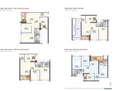 Image of 1150 Sq.ft 2 BHK Apartment / Flat for sale in The Ridges 41, Hinjawadi, Pune for Rs. 9500000