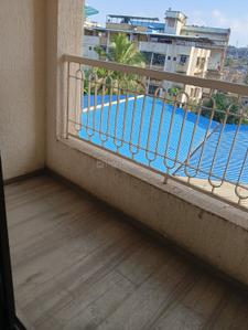 Balcony Image of 900 Sq.ft 2 BHK Apartment / Flat for rent in Shardhha Serene, Kalyan West Kalyan for Rs. 17000