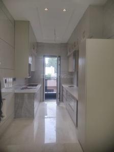 Kitchen Image of 750 Sq.ft 2 BHK Builder Floor for rent in Shalimar Bagh New Delhi for Rs. 33000
