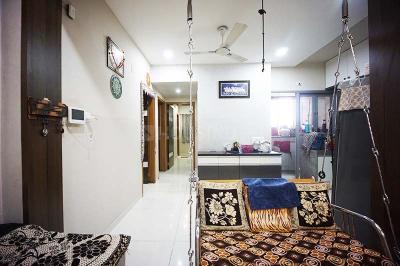 Hall Image of 880 Sq.ft 3 BHK Apartment / Flat for sale in Binori Gracia, South Bopal Ahmedabad for Rs. 9500000
