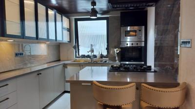 Kitchen Image of 4000 Sq.ft 4 BHK Apartment / Flat for rent in Vasavi GP Trends, Financial District Hyderabad for Rs. 150000