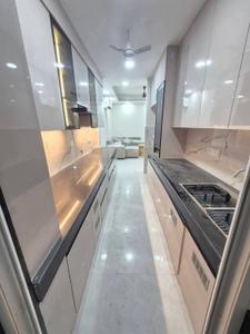 Kitchen Image of 1382 Sq.ft 2 BHK Builder Floor for rent in Saket New Delhi for Rs. 35000