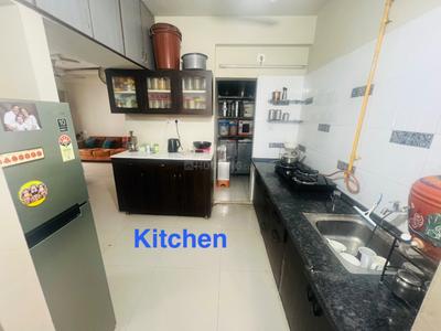 Kitchen Image of 1800 Sq.ft 3 BHK Apartment / Flat for sale in Chanakyapuri Ahmedabad for Rs. 7500000
