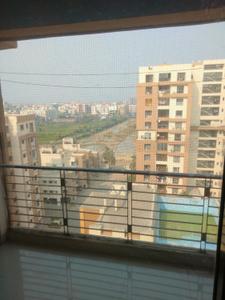Balcony Image of 780 Sq.ft 2 BHK Apartment / Flat for sale in New Town Kolkata for Rs. 5800000