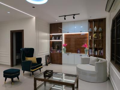 Living Room Two Image of 4000 Sq.ft 4 BHK Villa for rent in Sainikpuri Secunderabad for Rs. 95000