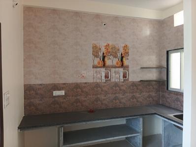 Kitchen Image of 350 Sq.ft 1 RK Independent House for rent in Rau Indore for Rs. 6500