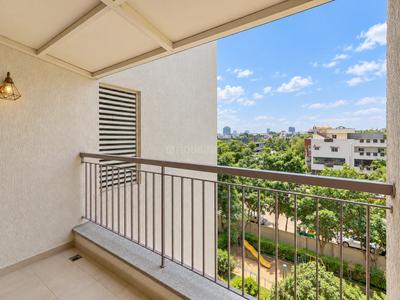 Balcony Image of 1800 Sq.ft 3 BHK Apartment / Flat for rent in Whitefield Bengaluru for Rs. 64500