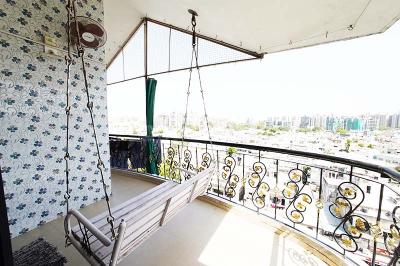 Balcony Image of 1512 Sq.ft 3 BHK Apartment / Flat for sale in Ghatlodiya Ahmedabad for Rs. 9000000