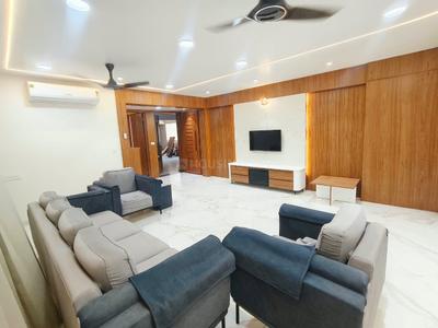 Living Room Image of 2800 Sq.ft 3 BHK Apartment / Flat for rent in S S Swastik Sopan 1, Bhaijipura Gandhinagar for Rs. 50000
