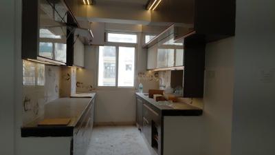 Kitchen Image of 1570 Sq.ft 3 BHK Apartment / Flat for rent in Diamond Sukrit Apartments, Vrindavan Yojana Lucknow for Rs. 20000