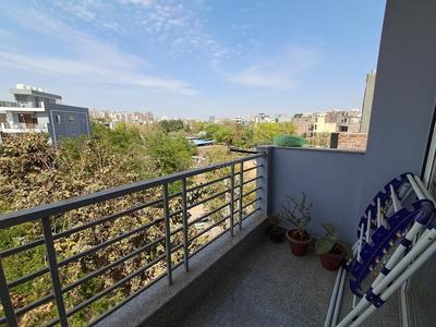 Balcony Image of 900 Sq.ft 1 BHK Builder Floor for rent in Sector 40 Gurgaon for Rs. 26000