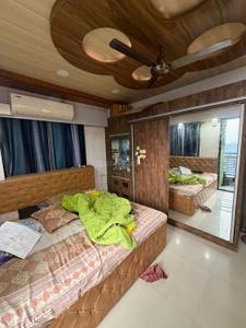 Bedroom Image of 850 Sq.ft 2 BHK Apartment / Flat for rent in Aroma Tirupati Aakruti Greenz, Chharodi Ahmedabad for Rs. 34000