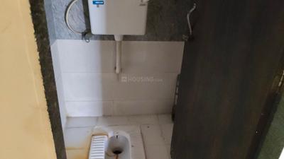 Bathroom Image of 600 Sq.ft 1 BHK Apartment / Flat for rent in Ram Laxman Sadguru Residency, Shilphata Thane for Rs. 11000
