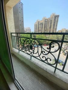 Balcony Image of 700 Sq.ft 1 BHK Apartment / Flat for sale in Siddhi Highland Springs B4 C Wing, Thane West Thane for Rs. 7150000