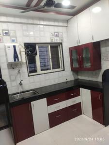 Kitchen Image of 600 Sq.ft 1 BHK Apartment / Flat for rent in Pushpa Balaji Earth, Ravet Pune for Rs. 22000