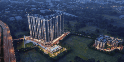Image of 1290 Sq.ft 2 BHK Apartment / Flat for sale in Casagrand Ventra, Kattupakkam, Chennai for Rs. 10000000