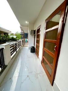Balcony Image of 1460 Sq.ft 2 BHK Builder Floor for rent in Sector 15 Gurgaon for Rs. 43000