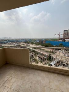 Balcony Image of 1237 Sq.ft 1 BHK Apartment / Flat for rent in Apex Alphabet, Noida Extension Greater Noida for Rs. 25000