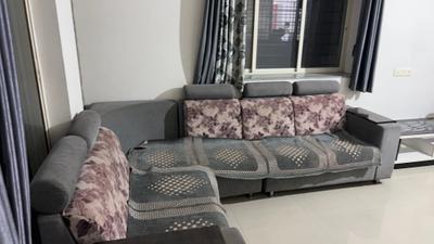 Living Room Image of 800 Sq.ft 1 BHK Apartment / Flat for rent in Anandvalli Nashik for Rs. 18000