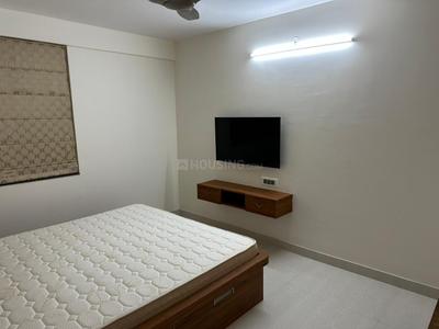 Bedroom Image of 1000 Sq.ft 3 BHK Apartment / Flat for rent in Symphonia, Vaishali Nagar Jaipur for Rs. 60000