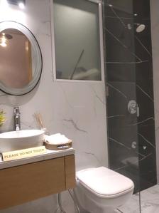 Common Bathroom Image of 850 Sq.ft 2 BHK Apartment / Flat for sale in Raunak Centrum, Chembur Mumbai for Rs. 16000000