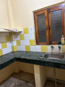 Kitchen Image of 600 Sq.ft 1 BHK Independent House for rent in Alpha II Greater Noida for Rs. 15000