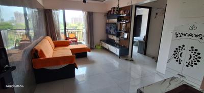 Living Room Image of 606 Sq.ft 2 BHK Apartment / Flat for sale in Runwal Gardens, Dombivli East Thane for Rs. 7800000