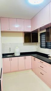 Kitchen Image of 650 Sq.ft 1 BHK Apartment / Flat for rent in Vijaya Aquagreen, Chikkabanavara Bengaluru for Rs. 17500