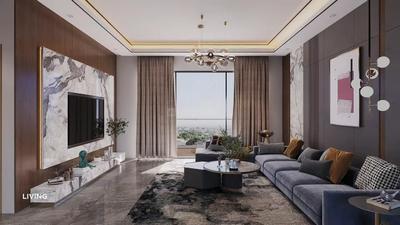Hall Image of 1633 Sq.ft 3 BHK Apartment / Flat for sale in Saheel Itrend Palacio, Chinchwad Pune for Rs. 18000000