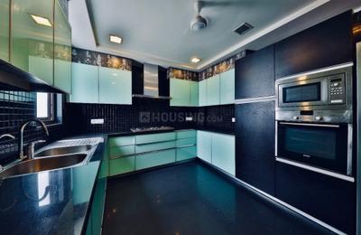 Kitchen Image of 1500 Sq.ft 3 BHK Villa for rent in Yog Vivanta The Grandeur, Bholav Bharuch for Rs. 15000