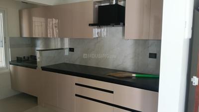 Kitchen Image of 800 Sq.ft 1 BHK Apartment / Flat for rent in Keya The Lake Terraces, Electronic City Bengaluru for Rs. 32000