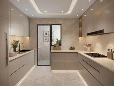 Kitchen Image of 1250 Sq.ft 2 BHK Apartment / Flat for sale in Sobha One Residences At Sobha One World Ph1 W1 And 2, Hoskote Bengaluru for Rs. 18600000