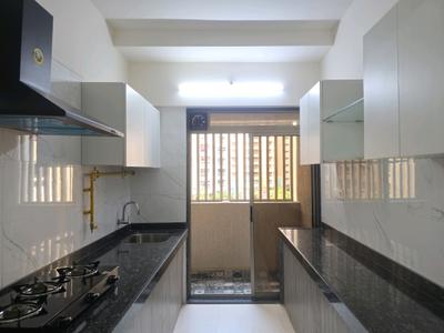 Kitchen Image of 680 Sq.ft 1 BHK Apartment / Flat for sale in Evershine Amavi 303, Virar West Virar for Rs. 4300000